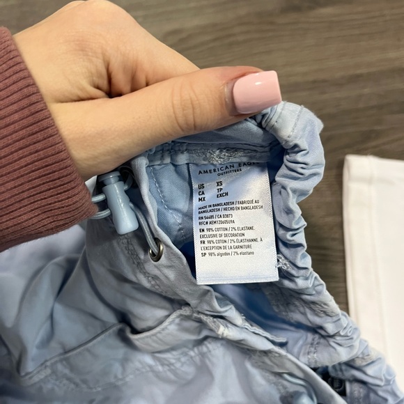 Blue & White Hip Hop Dance Costume - Picture 5 of 6